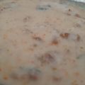 Urvashi Mehta's cooksnap of when they made કેળાં-બુંદી નું રાયતું.