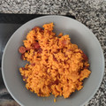 El cooksnap de Jaime Mito JM cuando hizo 🥘 Arroz a las 3 carnes.