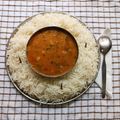 Sangita Vyas's cooksnap of when they made Fusion style dal chawal North indian recipe.
