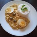 El cooksnap de Paola cuando hizo Ají de gallina, en vez de pan use galletas receta peruana.