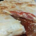 El cooksnap de Yesica Rivero cuando hizo ¡Tarta de jamón y queso!.