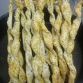 El cooksnap de Katherine Ocampo cuando hizo Grisines mix de semillas.