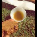 صورة من hanoo2018، شاركها بعد تجربة وصفة بسبوسه التمر 💗👋🌸