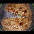 El cooksnap de Sheila🌼💐 cuando hizo Tarta de cebollas, pollo y queso (sin huevos).