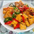 Cooksnap dari Rossalina Sugianto untuk resep Tumis tahu kecap pedas manis