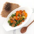 Cooksnap dari Bunda Olla untuk resep Tumis Pakcoy Wortel Bakso