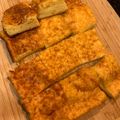 El cooksnap de Luciana Dutra cuando hizo Fainá de queso fácil 🧀.