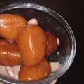 Rehana Wasim's cooksnap of when they made Gulab Jamun.