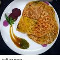 Geeta Gupta का कुकस्नैप जब उन्होंने मूली का पराठा (mooli ka paratha) in Hindi recipe बनाया था।