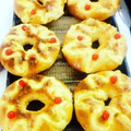 El cooksnap de Diego Farias cuando hizo Roscas de pascua o reyes.