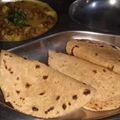  Chef Richa pathak. का कुकस्नैप जब उन्होंने मक्का का पराठा(makka ka paratha recipe in hindi) बनाया था।