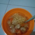 Cooksnap dari Yeni Rulita untuk resep Bakso aci (cilok kenyal) kuah pedas