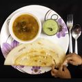 Preeti Sahil Gupta का कुकस्नैप जब उन्होंने डोसा (dosa recipe in Hindi) बनाया था।