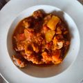 El cooksnap de maria sanchez cabrera cuando hizo Estofado de ternera con shiitake y boniatos.