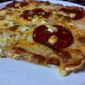 El cooksnap de Patricia Rodriguez cuando hizo Pizza fit (base harina almendra).