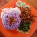 Cooksnap dari Angelica Sofia untuk resep Nasi Uduk Ungu