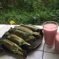 Cooksnap dari Laila Kustina untuk resep Nasi bakar isi daging, jamur tiram dan kemangi