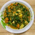 Cooksnap Tan Sor Buay semasa beliau membuat Labu Kuning Tumis Belacan Bersama Pucuk Manis.