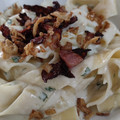 El cooksnap de Johanna Estela Gutierrez cuando hizo Pasta Alfredo.