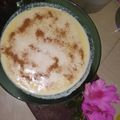 El cooksnap de Vero Robinson cuando hizo Arroz con leche en polvo y merengues.