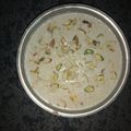 Dipika Bhalla का कुकस्नैप जब उन्होंने सूजी खीर (suji kheer recipe in Hindi) बनाया था।
