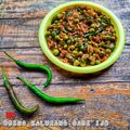 Cooksnap dari Novie Vie untuk resep Oseng cabe hijau udang papai terong pipit