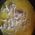 Jeanette Johnson's cooksnap of when they made crockpot chicken and noodles.