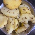 Mukta Shukla 's cooksnap of when they made Jeera Aloo.