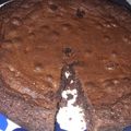 El cooksnap de Lore Diosas cuando hizo Brownies 😋.
