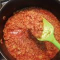 El cooksnap de Lucrecia Mata cuando hizo Picadillo de soya.