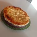 El cooksnap de Celeste Serucelli cuando hizo Chocoflan o torta imposible.