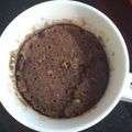 El cooksnap de Pau cuando hizo Torta en taza.