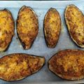 El cooksnap de María cuando hizo Berenjenas rellenas.