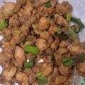 陳麗文 的 蔥爆豬里肌肉片 cooksnap