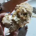 El cooksnap de Sofia Tarazaga cuando hizo Pan de ajo con queso.