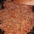 El cooksnap de Esther Soto cuando hizo Boloñesa.