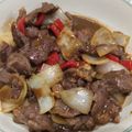 Cooksnap dari Iwie untuk resep Black Pepper Beef Stir-fry
