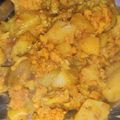 Aarti Kumari का कुकस्नैप जब उन्होंने फूल गोभी आलू की सब्जी (phool gobhi aaloo sabzi recipe in Hindi) बनाया था।