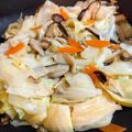 彤彤媽 的 鮮香菇炒高麗菜 cooksnap