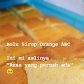 Cooksnap dari Hesti Etot untuk resep Bolu Jeruk (Sirup Abc)