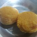 Navya का कुकस्नैप जब उन्होंने मोतीचूर लड्डू (Motichur Laddu Recipe in Hindi) बनाया था।