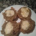 El cooksnap de Ivana Dominguez cuando hizo Muffins de berenjena y papa 😍.