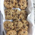 El cooksnap de Cristina Rey cuando hizo Galletas de avena y coco con chips de chocolate 🍫.