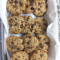 El cooksnap de Cristina Rey cuando hizo Galletas de avena y coco con chips de chocolate 🍫.