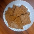 SHAILAJA BANERJEE's cooksnap of when they made तिळाची वडी (tilachi vadi recipe in marathi).