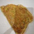El cooksnap de Eleana Giler cuando hizo Omelette.