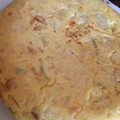 El cooksnap de Cocineli🍴😋 cuando hizo Tortilla de calabacín con toque de ajo.