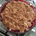 Gyöngyi 💇‍♀️ Cooksnap-ja, amikor elkészítette a(z) Szilvás Crumble receptet.