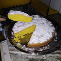 El cooksnap de Alejandra Russo cuando hizo Torta de naranja licuada.