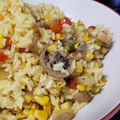 El cooksnap de "Cocina con Celi" cuando hizo Arroz con verduras y curry 🍅 🍚.